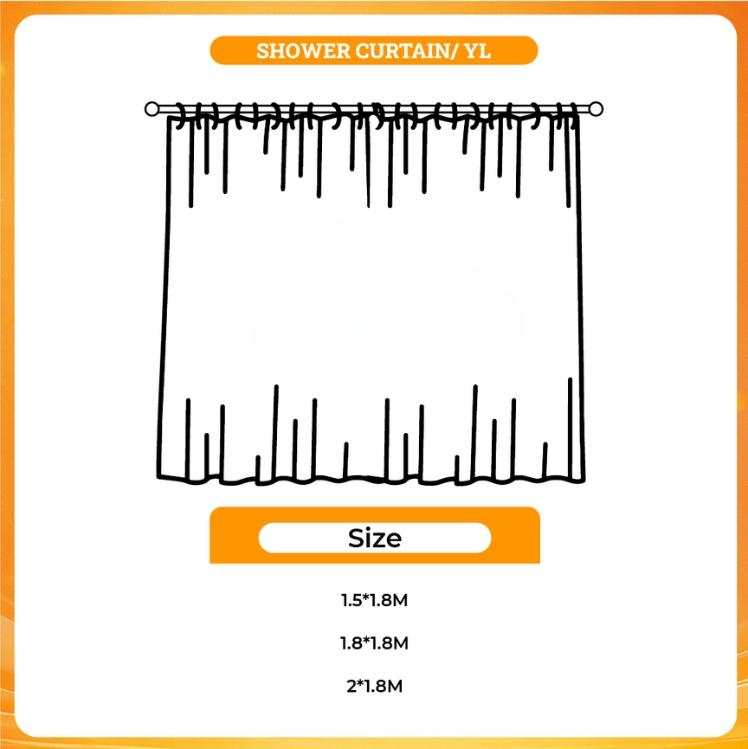 3D shower curtain - Sentenced to Be a Hero Shop