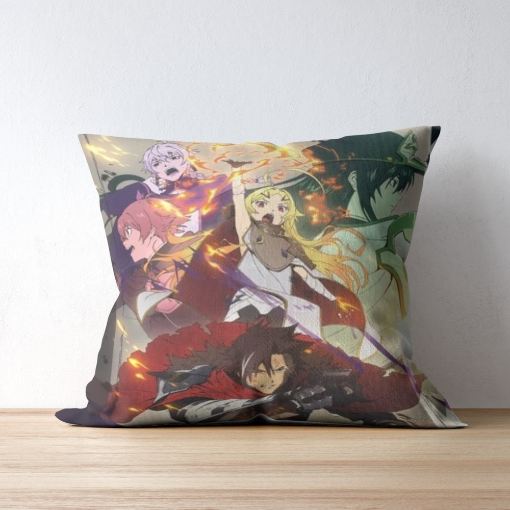 Anime Sentenced to Be a Hero Throw Pillow