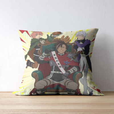 Xylo Fobartz Sentenced to Be a Hero Throw Pillow
