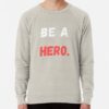 ssrcolightweight sweatshirtmensoatmeal heatherfrontsquare productx1000 bgf8f8f8 9 - Sentenced to Be a Hero Shop