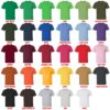 t shirt color chart - Sentenced to Be a Hero Shop