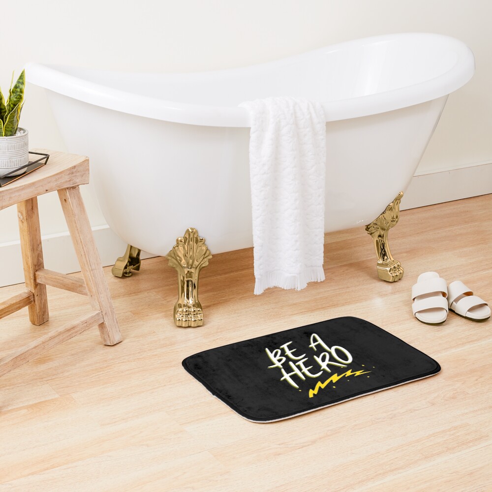 Sentenced Be A Hero Bath Mat - Image 2