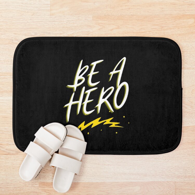 Sentenced Be A Hero Bath Mat - Image 3